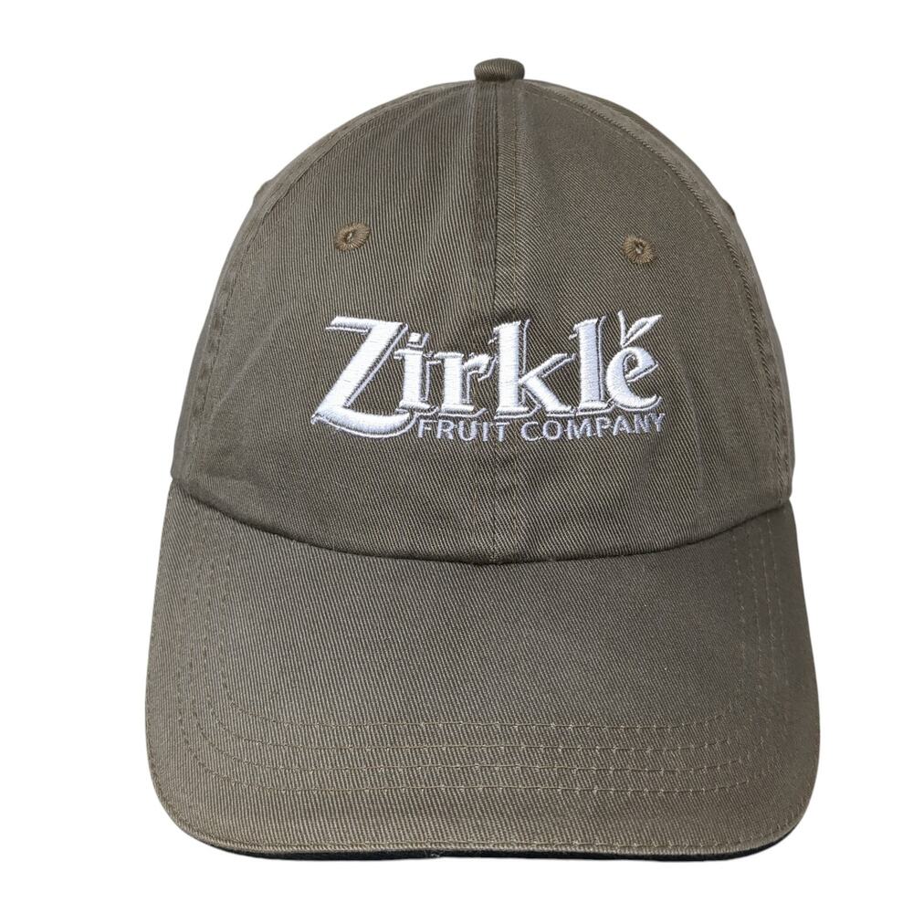 Zirkle Fruit Company Baseball Cap Brown One Size Adjustable Embroidered Ram